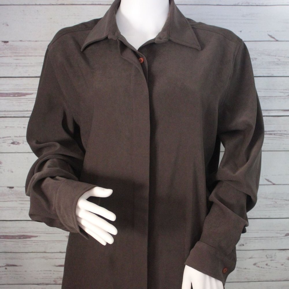 Women's Trousers ETC Dark Green Size 14